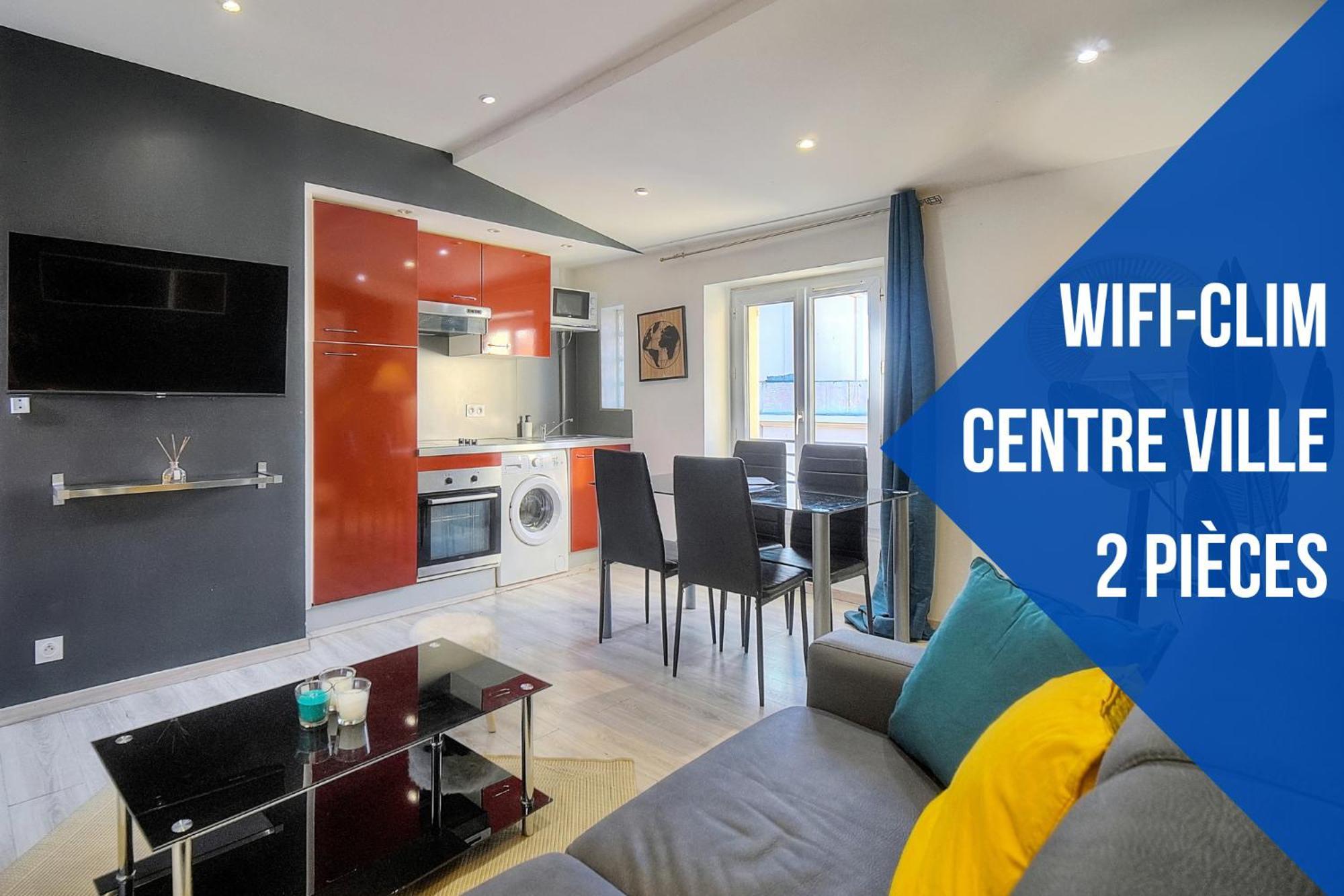Le Chris - Centre - Wifi - Verriere Cote D'Azur Appartement Cannes Kamer foto