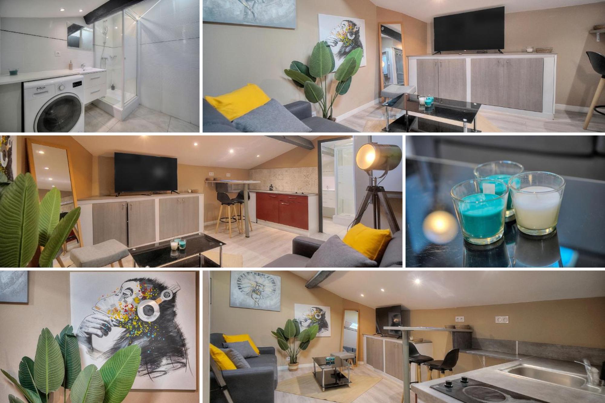 Le Chris - Centre - Wifi - Verriere Cote D'Azur Appartement Cannes Kamer foto