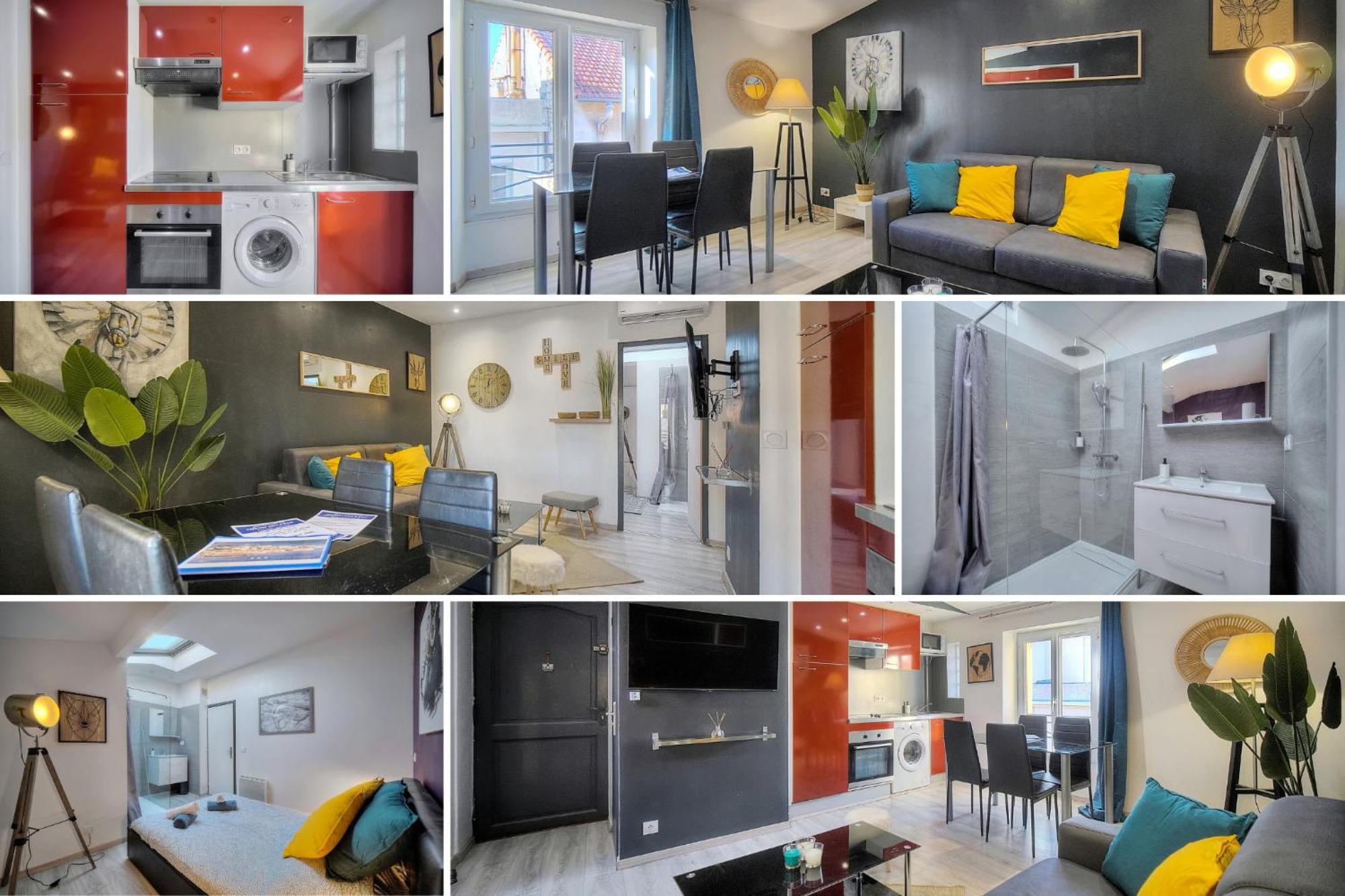 Le Chris - Centre - Wifi - Verriere Cote D'Azur Appartement Cannes Kamer foto